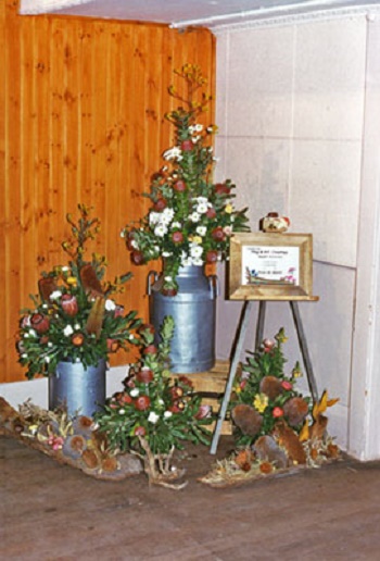 Photo - Display by Peg, Lobethal Centennial Hall